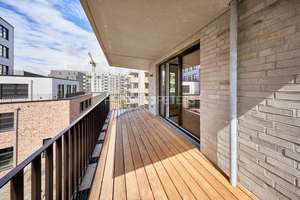 + Neubauwohnung mit West-Dachterrasse in Rothenburgsort + Urban.Isle + – Billhorner Kanalstraße 62, 20539 Rothenburgsort, Hamburg – Vorschaubild 5