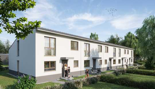 Bild von Neubau-Reihenendhaus auf dem Frankfurter Berg mit Garten & Stellplatz - provisionsfrei