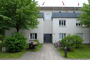 Traumhaft sonnige, ruhige, elegante 4 Raum DG Wohnung mit umlaufender Terrasse! – Nibelungenstraße 55d, 80639 Nymphenburg, München – Vorschaubild 2