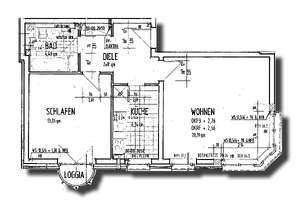 Schöne 2-Zimmer-Wohnung mit kleinem Balkon am Rande des Dreikönigenviertels – Holzheimer Weg 6, 41464 Pomona, Neuss – Vorschaubild 2