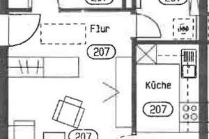 +++ Ein sonniger Traum - lichtdurchflutete 2 Zi. DG-WE mit Dachbalkon, Stpl.  &  Blick ins Grüne+++ – Engelsdorfer Straße 349, 4317 Engelsdorf, Leipzig – Vorschaubild 12