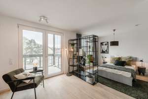 Ideal geschnittenes Apartment mit Einbauküche und offener Raumgestaltung in der Seestadt