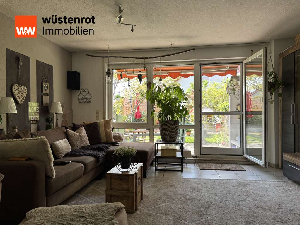 Immobilie in Neckartailfingen - Wohlfühlen garantiert!  
3-Zimmer-Wohnung mit Garten in ruhiger Wohnlage. - Bild 1