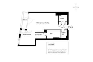 Ready to move in: Traumhafte Zwei-Zimmer-Wohnung in Bestlage – Die vollständige Adresse der Immobilie erhältst du vom Anbieter., 20457 HafenCity, Hamburg – Vorschaubild 7