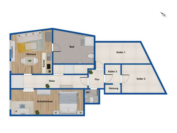 Grundriss Erdgeschoss