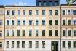 Charmante Gründerzeitwohnung mit Stellplatz und idyllischer Gartenanlage – Wohnen im beliebten Le