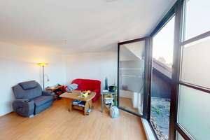 Grundsolide, langfristig vermietete 2-Zimmer-Eigentumswohnung mit Stellplatz, Loggia + Einbauküche – Die vollständige Adresse der Immobilie erhältst du vom Anbieter., 52074 Westpark, Aachen – Vorschaubild 4