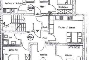 Gut geschnittenes Zimmer in 4er-Männer-WG – Tannenburgstr. 43, 49084 Schinkel, Osnabrück – Vorschaubild 2
