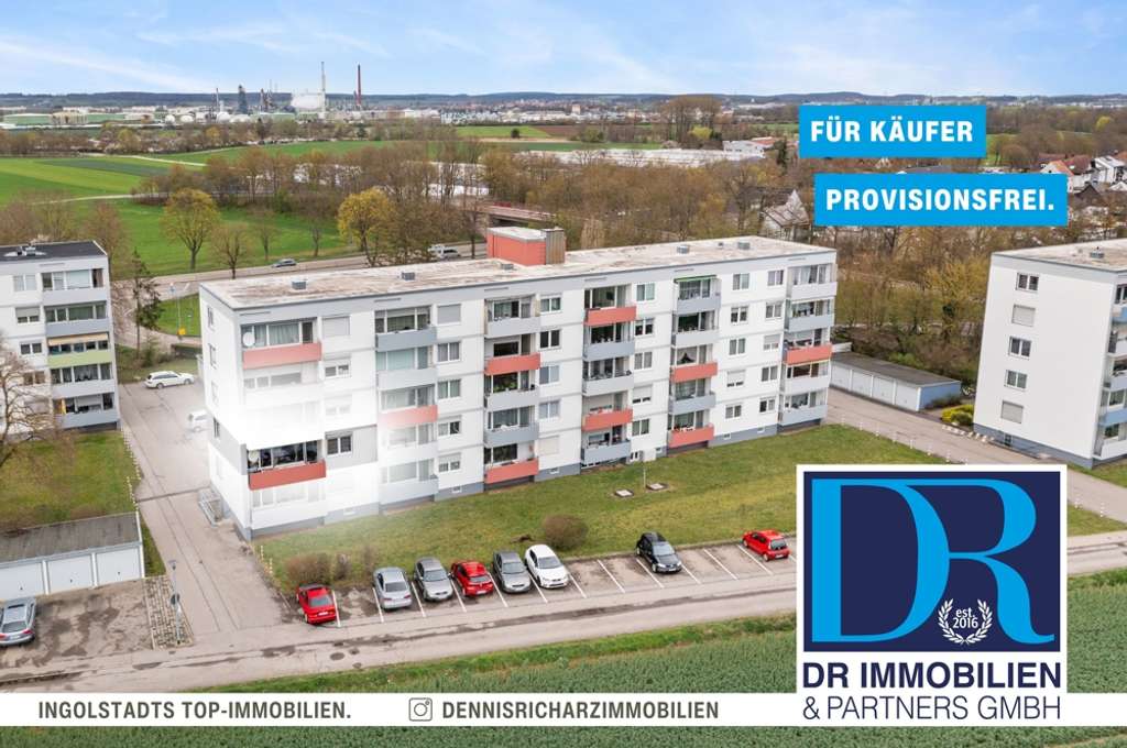 Großzügige 3,5-Zi-Whg mit Südbalkon im Ingolstädter Osten!