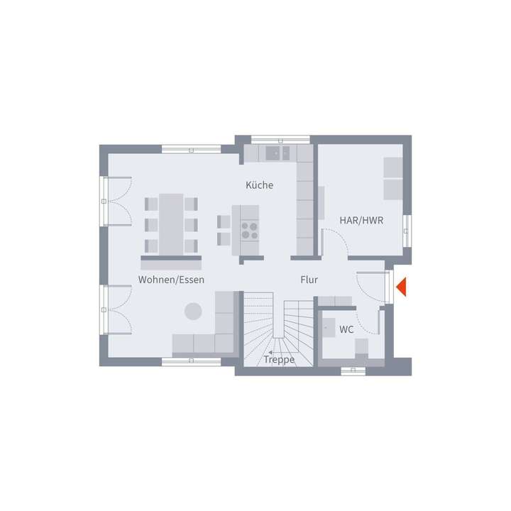 Grundriss Erdgeschoss