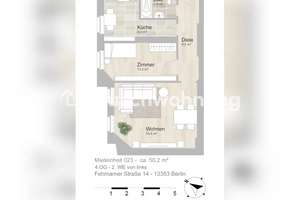 Tauschwohnung: Wohnung direkt am Nordufer (sprengelkiez) – fehmarnerstr 14, 13353 Wedding, Berlin – Vorschaubild 6