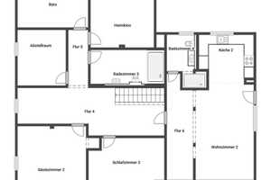 Stilvolles Architektenhaus mit A+ Energieeffizienzklasse und freiem Blick auf die Felsburg. – Schwalm-Eder-Kreis – Vorschaubild 15