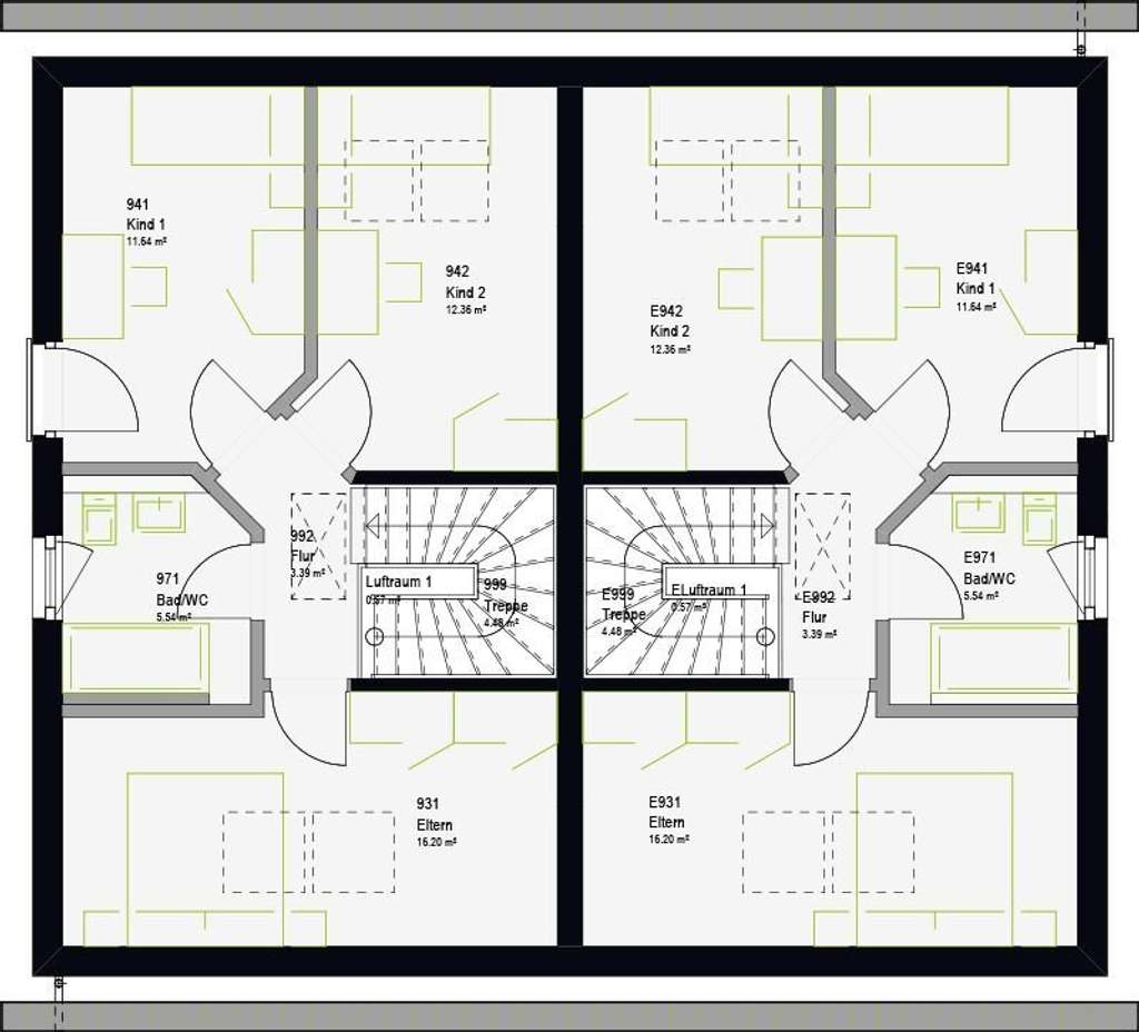 Immobilie in Dittenheim - Pro Hälfte 237.899 EUR - Ein Heim für zwei Familien - Bild 4