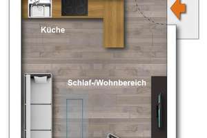 Frisch renoviertes Apartment in zentraler Lage von Leverkusen – Die vollständige Adresse der Immobilie erhältst du vom Anbieter., 51373 Wiesdorf, Leverkusen – Vorschaubild 2