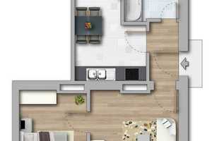 Neu Saniert! Gut geschnittene 2-Zimmer-Wohnung mit Balkon! – Otto-Richter-Straße 8a, 39116 Magdeburg – Vorschaubild 11