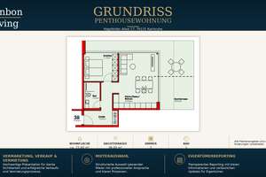 Neubau Penthouse | spektakulärer Weitblick ins Grüne trotz zentraler Stadtlage| 2-Zimmer | Erstbezug – Hagsfelder Allee 17, 76131 Oststadt, Karlsruhe – Vorschaubild 12