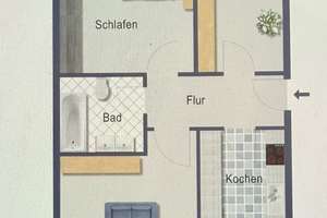 Moderne, hochwertig ausgestattete 3-Zimmer-Wohnung mit Veranda, EBK, Gemeinschaftsgarten, TG-Platz – Stöckachstrasse 25, 70190 Stöckach, Stuttgart – Vorschaubild 16