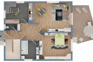Nufringen: "Rarität, nicht nur für Autobastler" Einfamilienhaus mit Nebengebäude und Hebebühne! – Die vollständige Adresse der Immobilie erhältst du vom Anbieter., 71154 Nufringen – Vorschaubild 14