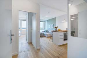 Über den Dächern der Stadt - 2 Zi ETW, Balkon und Tiefgarage – Doormannsweg 22, 20259 Eimsbüttel (Ortsteil), Hamburg – Vorschaubild 2