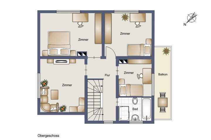 Grundriss OG