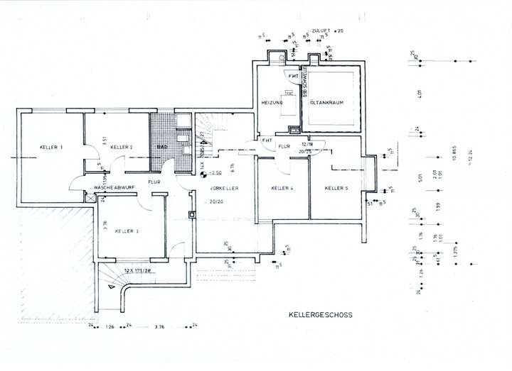 Grundriss KG 