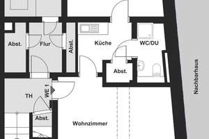 Helle 2,5-Zimmer-Souterrainwohnung in ruhiger Lage – Auf Böhlingshof 19, 45888 Bulmke-Hüllen, Gelsenkirchen – Vorschaubild 12