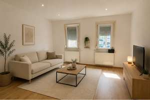 Helle 3-Zimmer-Whg., zentral, gepflegt mit Veranda+ Terrasse zum draußen sitzen
