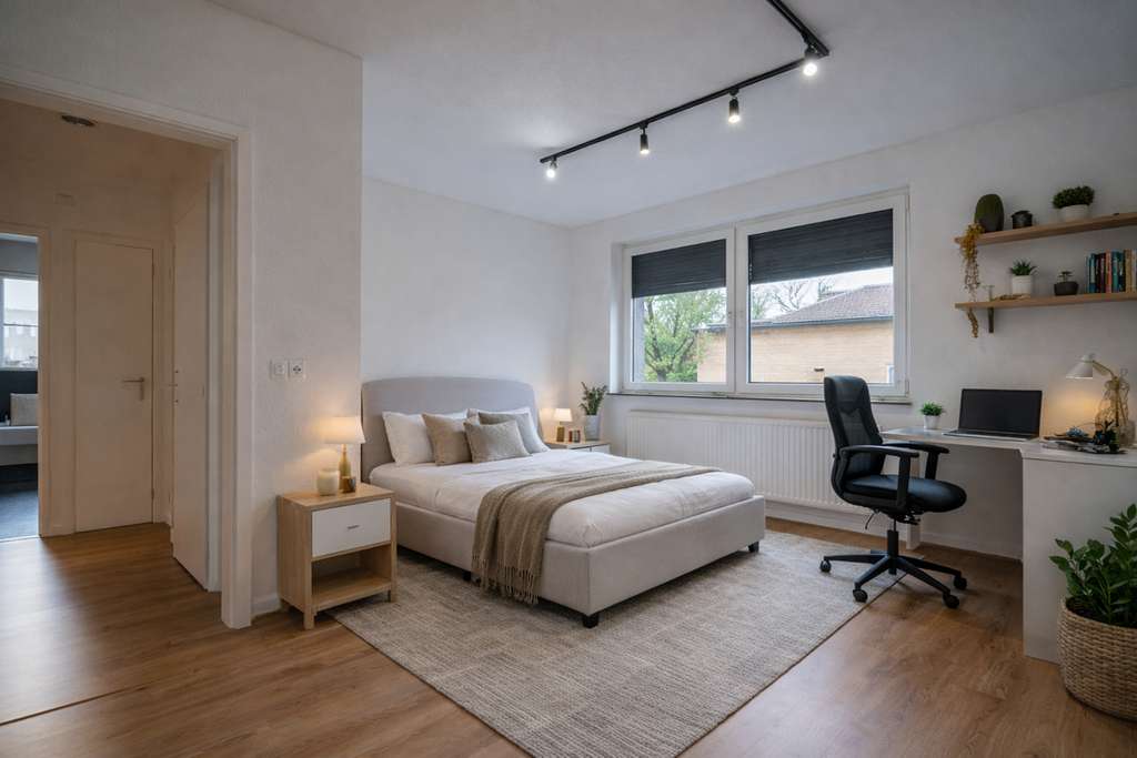 Immobilie in Übach-Palenberg - Kapitalanlage mit 6,37 % Rendite: 3-Zimmer-Erdgeschosswohnung mit Balkon - Bild 0