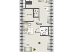 Charmante 3 Zi. DG ETW + ausgebaute Bühne - in 3-Familienhaus - Raum für Ihre Modernisierungsideen – Die vollständige Adresse der Immobilie erhältst du vom Anbieter., 74074 Heilbronn, Heilbronn – Vorschaubild 24