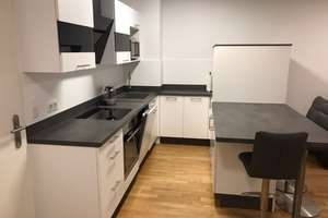 Möblierte 2 Zimmer Küche Bad Loggia Wohnung in Rosbach zu vermieten