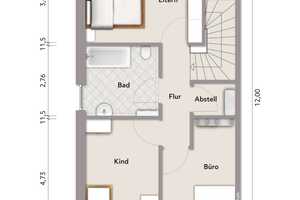 Neubau Doppelhaus-Hälfte  nach KfW 40 Standard – Emsland (Kreis) – Vorschaubild 10