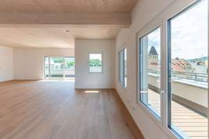 Großzügiges Penthouse mit 360° Dachterrasse, Weitblick und 65 m² Wohn-/Essbereich im Zentrum Jenas – Die vollständige Adresse der Immobilie erhältst du vom Anbieter., 7743 Jena-Zentrum, Jena – Vorschaubild 9
