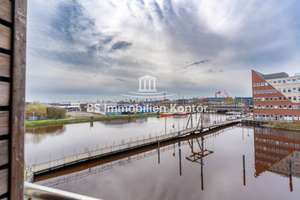 Wohnen am Wasser! Eigentumswohnung im 2. OG mit Balkon, TG-Stellplatz und Bootsanlegeplatz! – Die vollständige Adresse der Immobilie erhältst du vom Anbieter., 26721 Stadtzentrum, Emden – Vorschaubild 8
