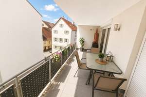 Barrierefreie und helle 2-Zimmer Wohnung mit EBK, überdachtem Balkon und Aufzug – Gerber Str. 1, 71560 Sulzbach an der Murr – Vorschaubild 4
