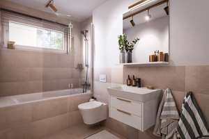 FERIEN-SPECIAL: Barrierefreie 4-Zimmer-Erdgeschosswohnung mit zwei Terrassen – Lerchenstraße 75, 80995 Feldmoching, München – Vorschaubild 6