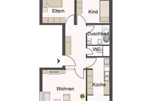 Sonnige 3,5 Zi.-Wohnung mit Balkon und Tiefgarage – Die vollständige Adresse der Immobilie erhältst du vom Anbieter., 89079 Wiblingen, Ulm – Vorschaubild 18