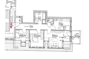 Attraktive helle 3-Zimmer-Dachgeschoss-Wohnung mit Balkon und Aufzug – Beim Knevelshof  37, 47249 Wanheim-Angerhausen, Duisburg – Vorschaubild 4