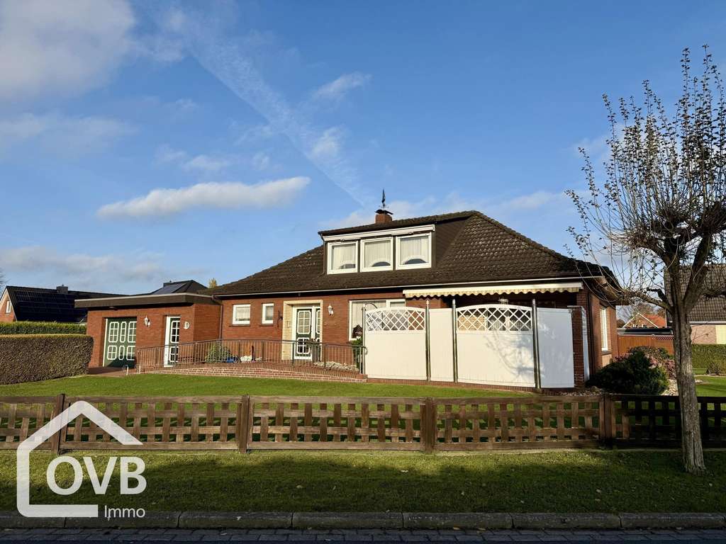 Immobilie in Moormerland - Sehr gepflegter Bungalow in ruhiger Wohnlage von Warsingsfehn - Bild 1