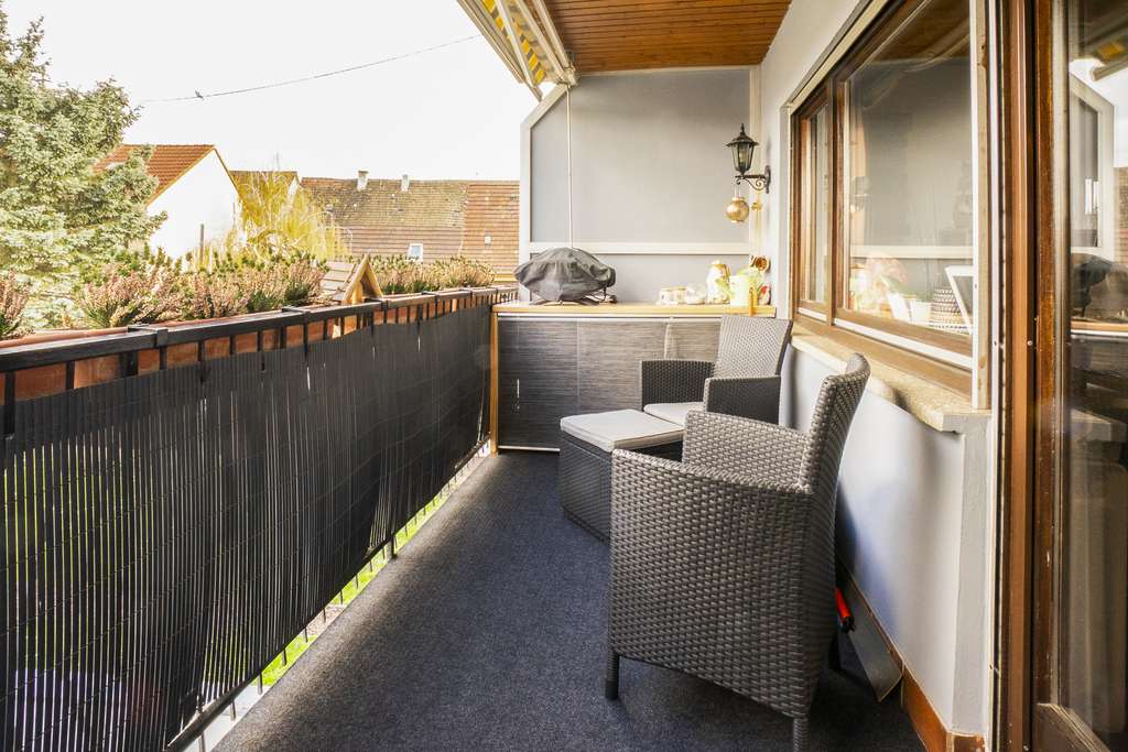 Immobilie in Oftersheim - Charmante 3,5 -Zimmer ETW mit Balkon & geräumiger Garage in bevorzugter Wohnlage von Oftersheim - Bild 4