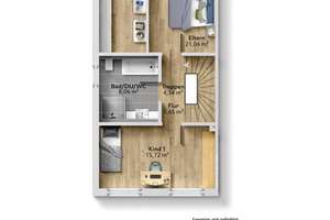 Modernes KfW 40 Reihenmittelhaus – energieeffizient & hochwertig – Die vollständige Adresse der Immobilie erhältst du vom Anbieter., 45329 Karnap, Essen – Vorschaubild 19