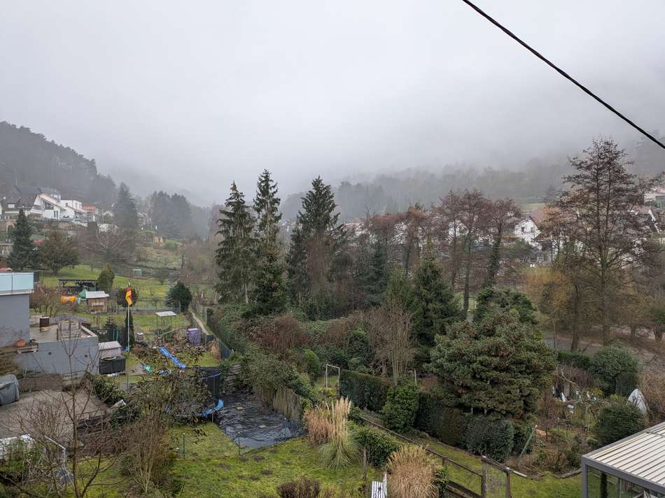 Sicht vom Balkon