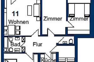 Großzügig Wohnen – Die vollständige Adresse der Immobilie erhältst du vom Anbieter., 76228 Durlach, Karlsruhe – Vorschaubild 2