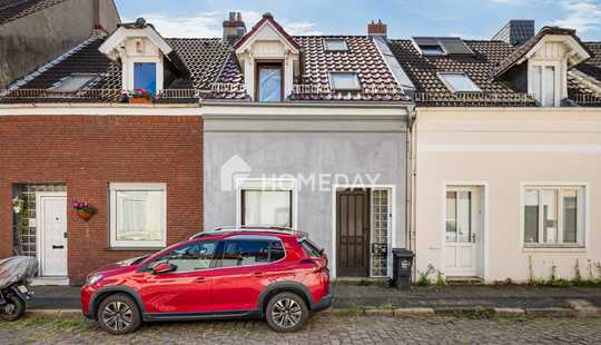 Bild von Wohnen mit Sonnenplätzen: Innenhof und Dachterrasse inklusive