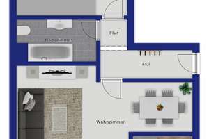 Mauritz-Mitte : Zwei Balkone, viel Ruhe und urbanes Wohnen – 48145 Mauritz-Mitte, Münster – Vorschaubild 7