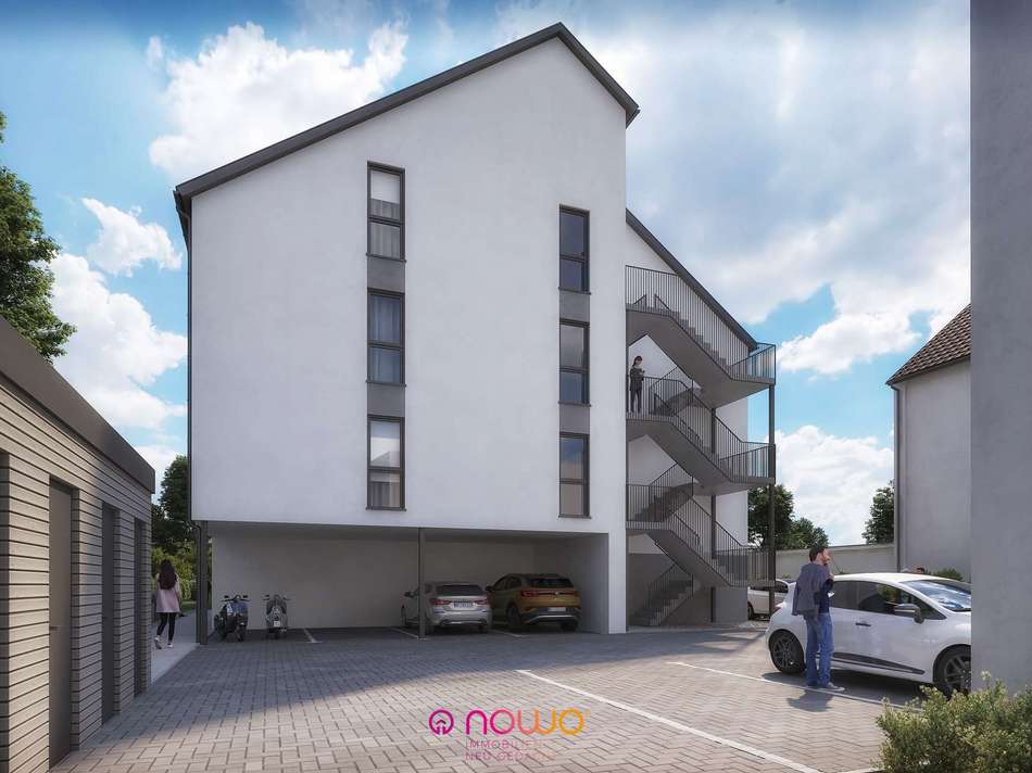 Ansicht Zufahrt von Westen