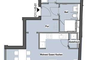 Zentral wohnen: 2-Zimmer-Wohnung in der Wilsdruffer Vorstadt