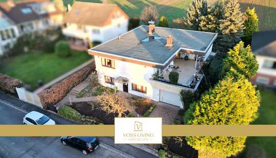 Bild von Repräsentativer Bungalow mit Einliegerwohnung, Doppelgarage + großer Terrasse in Toplage von Karben