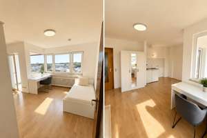 Schönes möbliertes 1-Zimmer-Apartment mit Balkon im Frankenberger Viertel