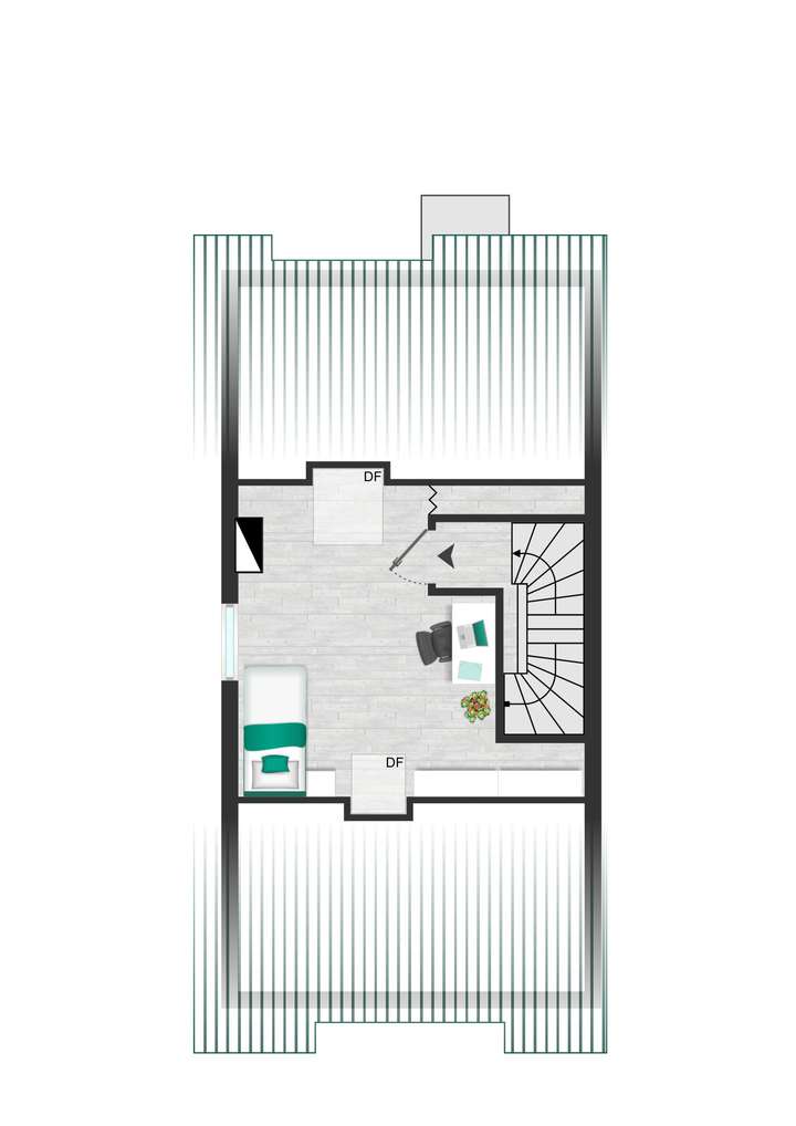 S-Feuerbach DDH li Dachgeschos