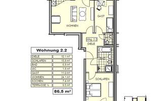 Modern wohnen – ruhig und zentral in Leverkusen-Schlebusch – Dhünnberg 45, 51375 Schlebusch, Leverkusen – Vorschaubild 2